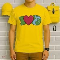 I Love Earth Nature T-Shirt thumb 6