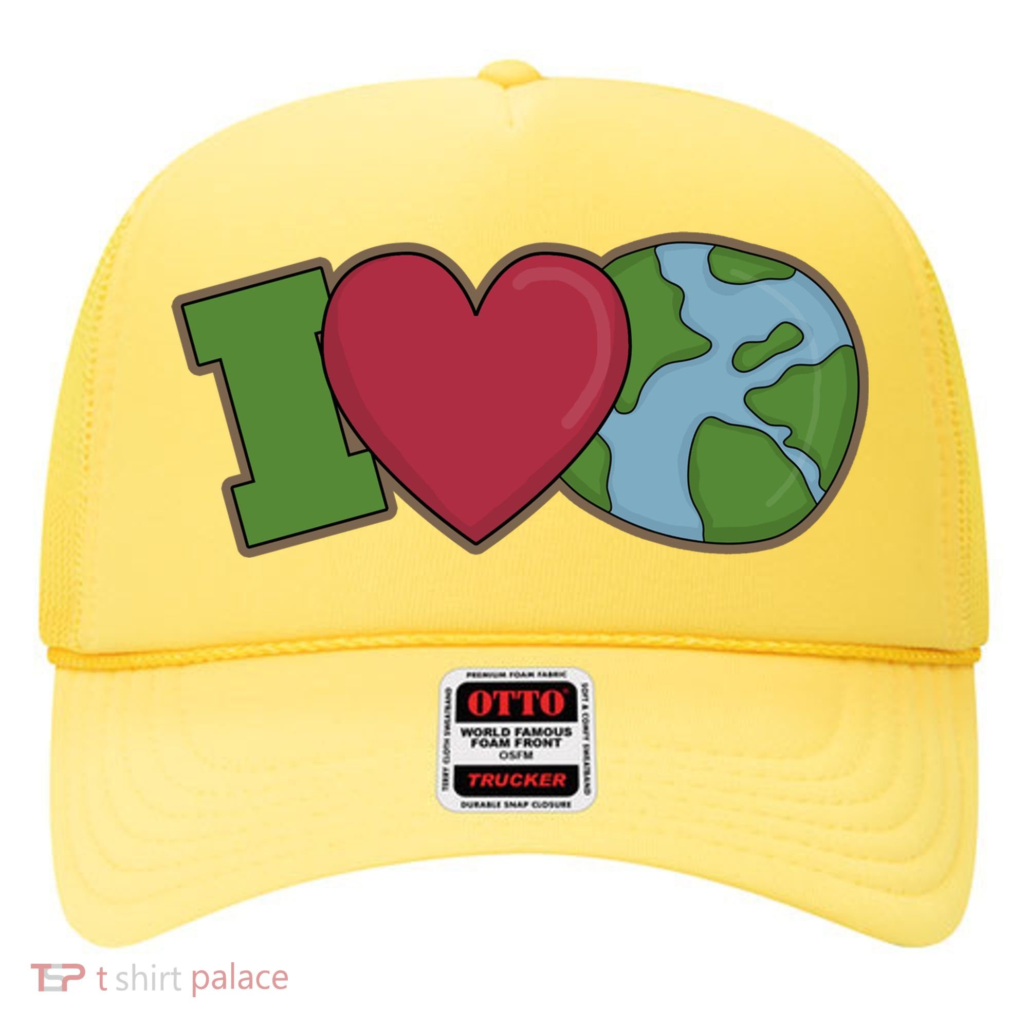 I Love Earth Nature Hat