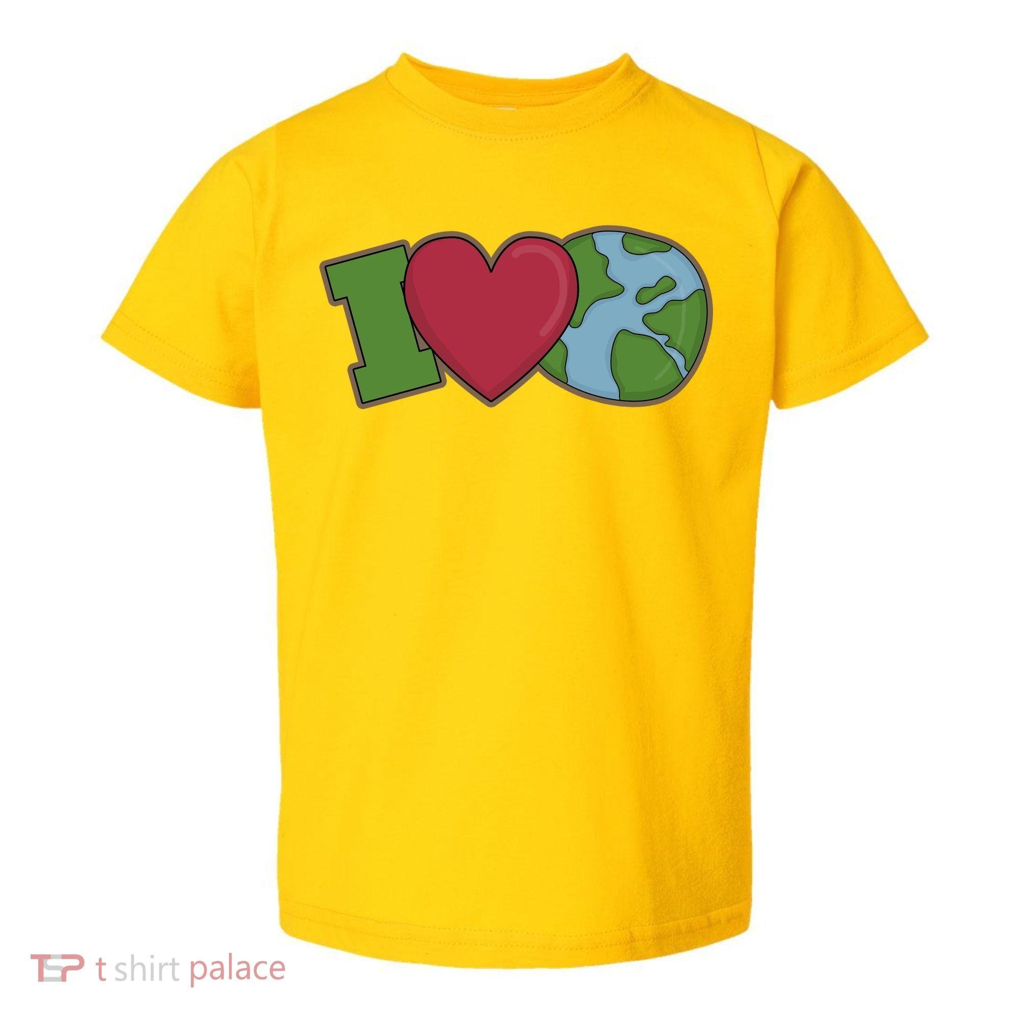 I Love Earth Nature Toddler T-Shirt