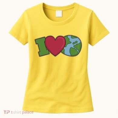 I Love Earth Nature Women's T-Shirt