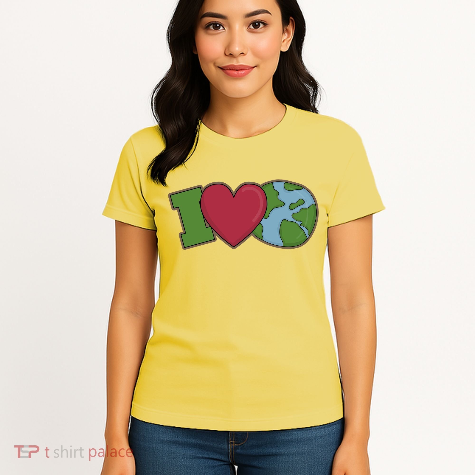 I Love Earth Nature Women's T-Shirt