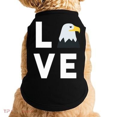I Love E.agles Funny American Bald Eagle Lover Bird Doggie Tank