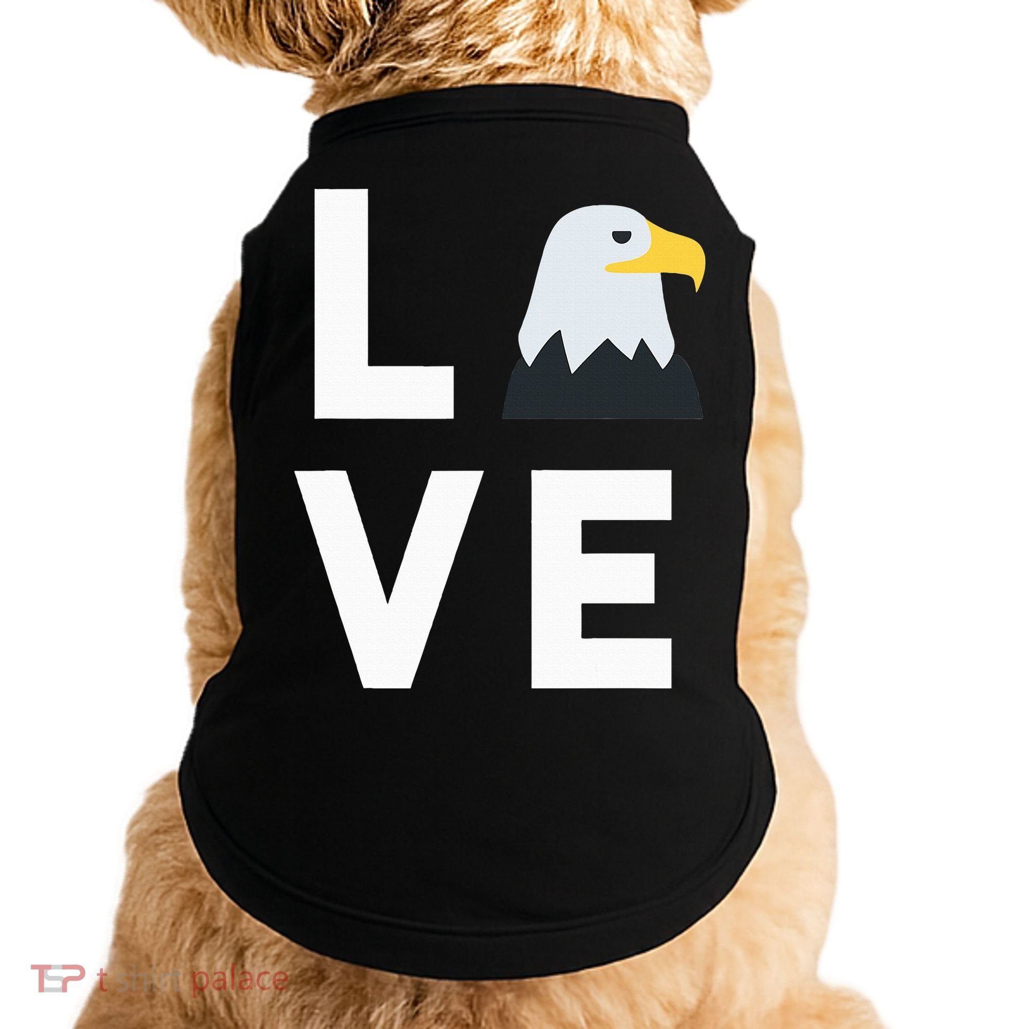 I Love E.agles Funny American Bald Eagle Lover Bird Doggie Tank