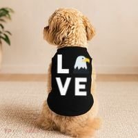 I Love E.agles Funny American Bald Eagle Lover Bird Doggie Tank thumb 2