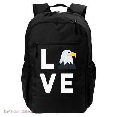 I Love E.agles Funny American Bald Eagle Lover Bird Backpack
