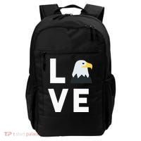 I Love E.agles Funny American Bald Eagle Lover Bird Backpack thumb 0