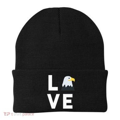 I Love E.agles Funny American Bald Eagle Lover Bird Beanie