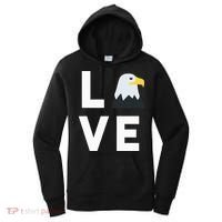 I Love E.agles Funny American Bald Eagle Lover Bird Women's Hoodie thumb 0