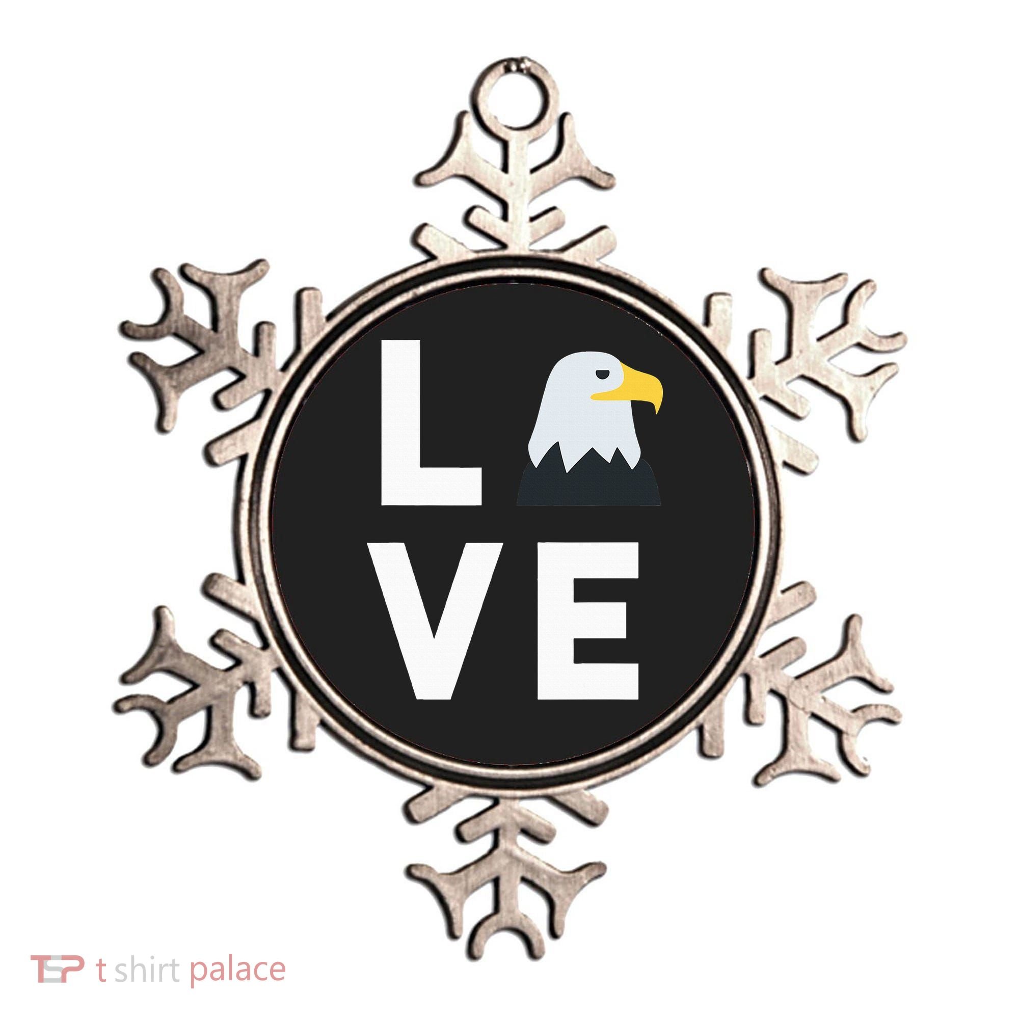 I Love E.agles Funny American Bald Eagle Lover Bird Ornament