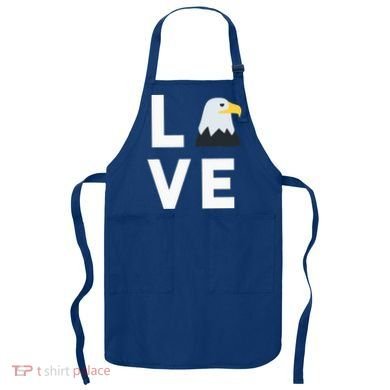I Love E.agles Funny American Bald Eagle Lover Bird Apron