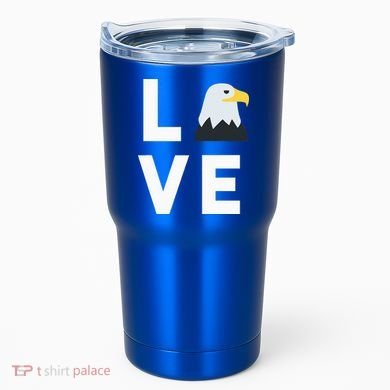 I Love E.agles Funny American Bald Eagle Lover Bird Tumbler