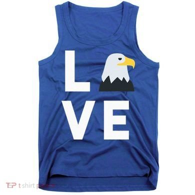 I Love E.agles Funny American Bald Eagle Lover Bird Tank Top