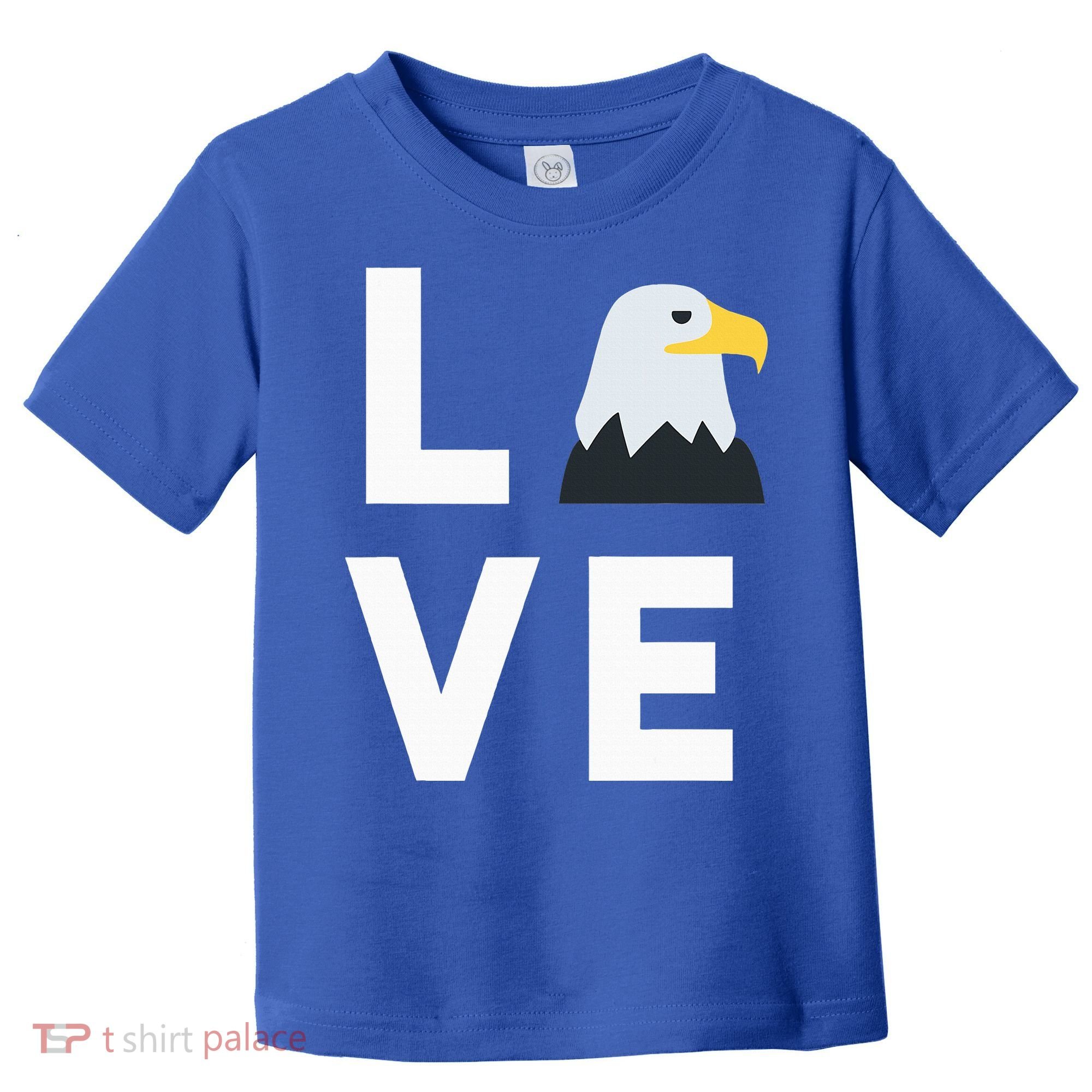 I Love E.agles Funny American Bald Eagle Lover Bird Toddler T-Shirt