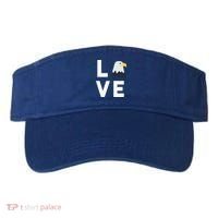 I Love E.agles Funny American Bald Eagle Lover Bird Visor thumb 0