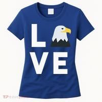I Love E.agles Funny American Bald Eagle Lover Bird Women's T-Shirt thumb 0