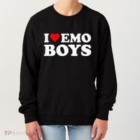 I Love Emo Women's Sweatshirt thumb 0