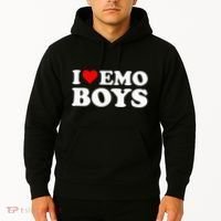 I Love Emo Hoodie thumb 2