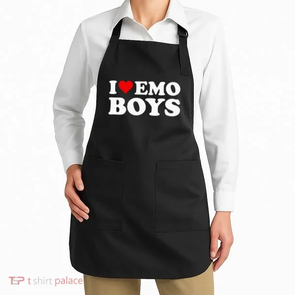 I Love Emo Apron