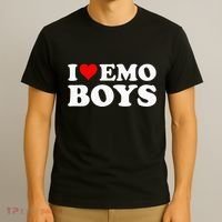 I Love Emo T-Shirt thumb 3