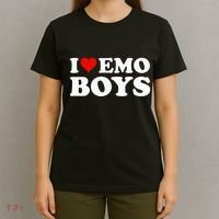 I Love Emo T-Shirt thumb 4