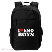 I Love Emo Backpack thumb 0