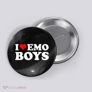 I Love Emo Button