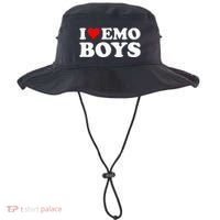 I Love Emo Bucket Hat thumb 0