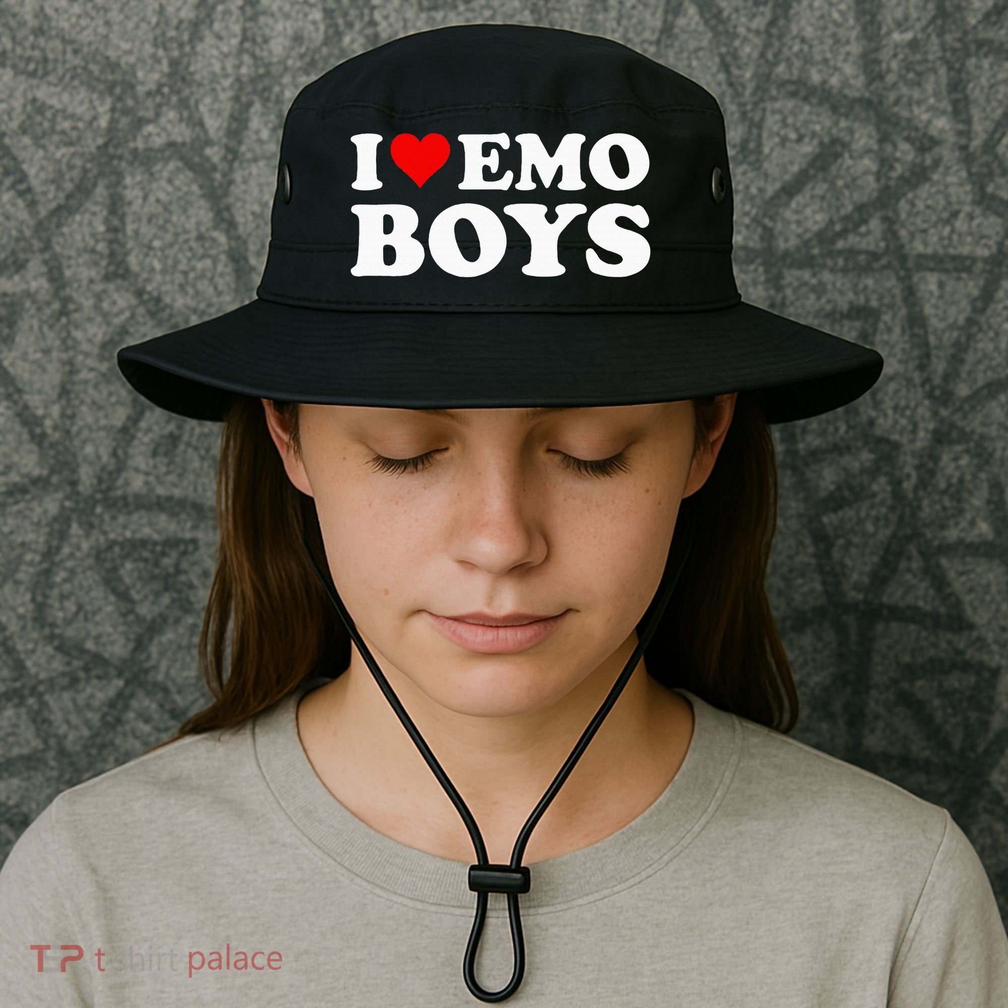 I Love Emo Bucket Hat