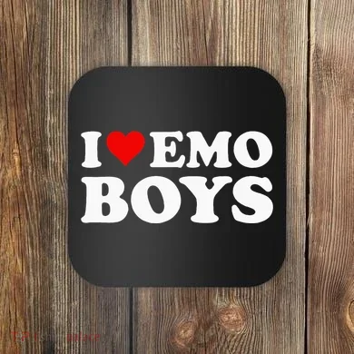 I Love Emo Coaster