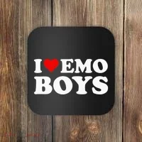 I Love Emo Coaster thumb 0