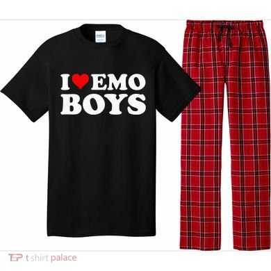 I Love Emo Pajama Set