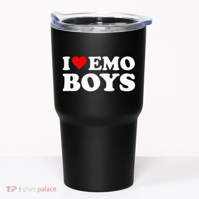I Love Emo Tumbler