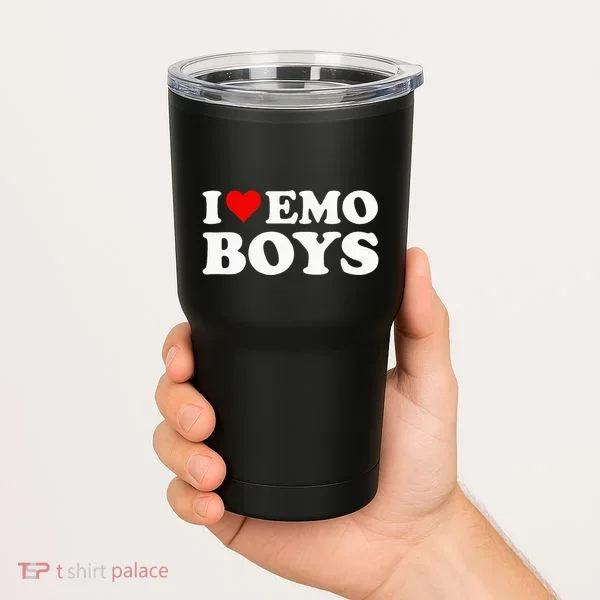 I Love Emo Tumbler