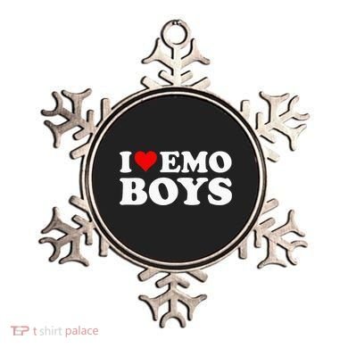 I Love Emo Ornament