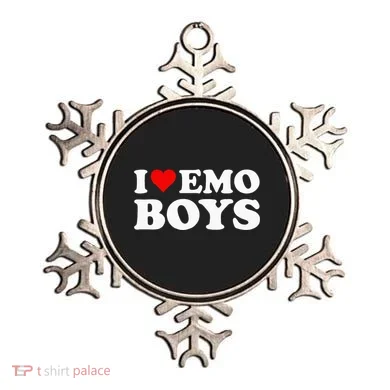 I Love Emo Ornament