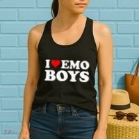 I Love Emo Women's Tank Top thumb 2