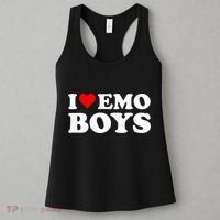 I Love Emo Women's Tank Top thumb 3