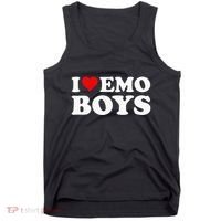 I Love Emo Tank Top thumb 0