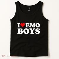 I Love Emo Tank Top thumb 2
