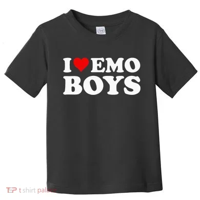 I Love Emo Toddler T-Shirt