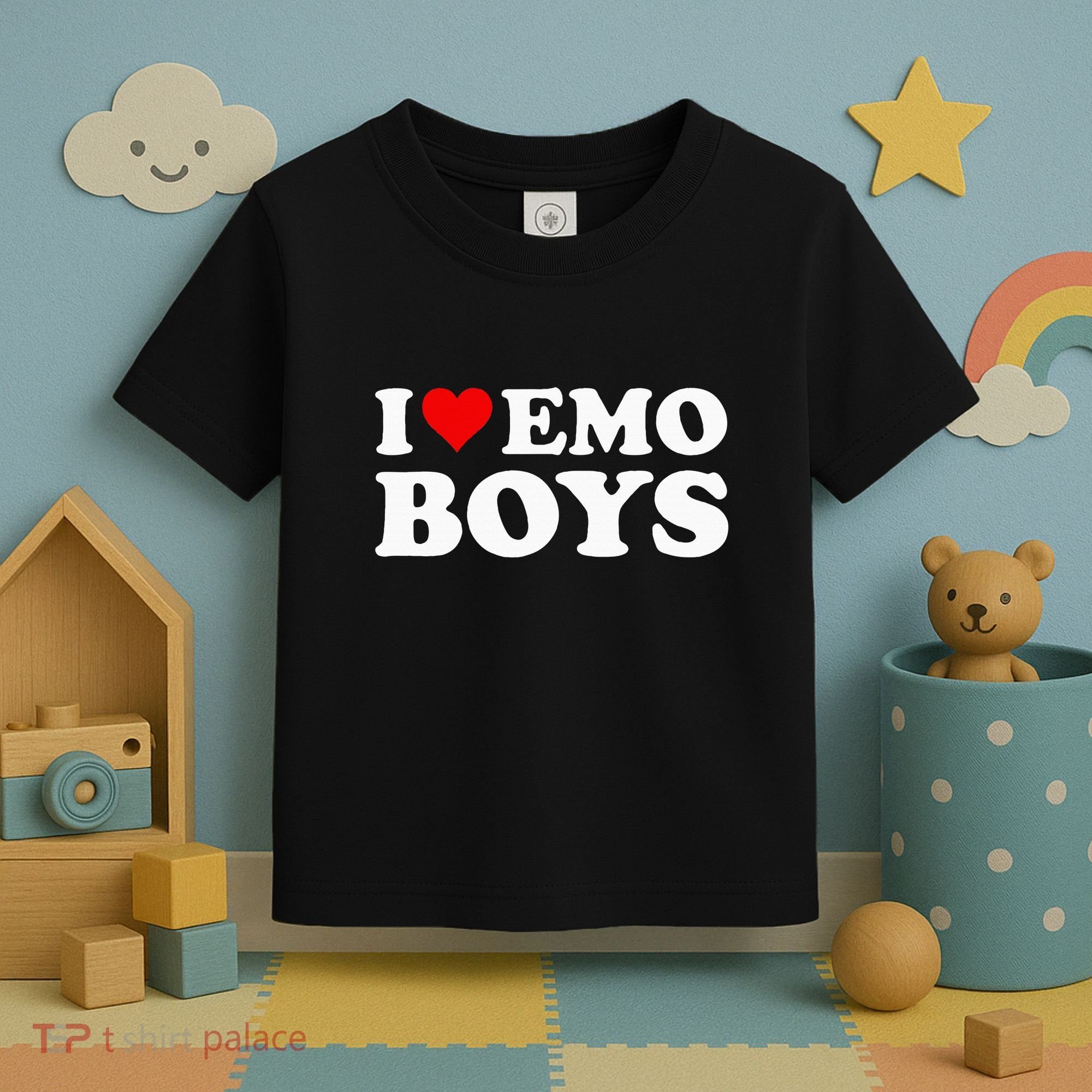 I Love Emo Toddler T-Shirt