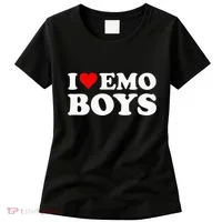 I Love Emo Women's T-Shirt thumb 0