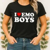 I Love Emo Women's T-Shirt thumb 2