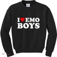 I Love Emo Kids Sweatshirt thumb 0