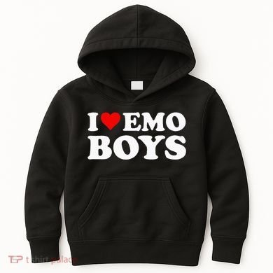 I Love Emo Kids Hoodie
