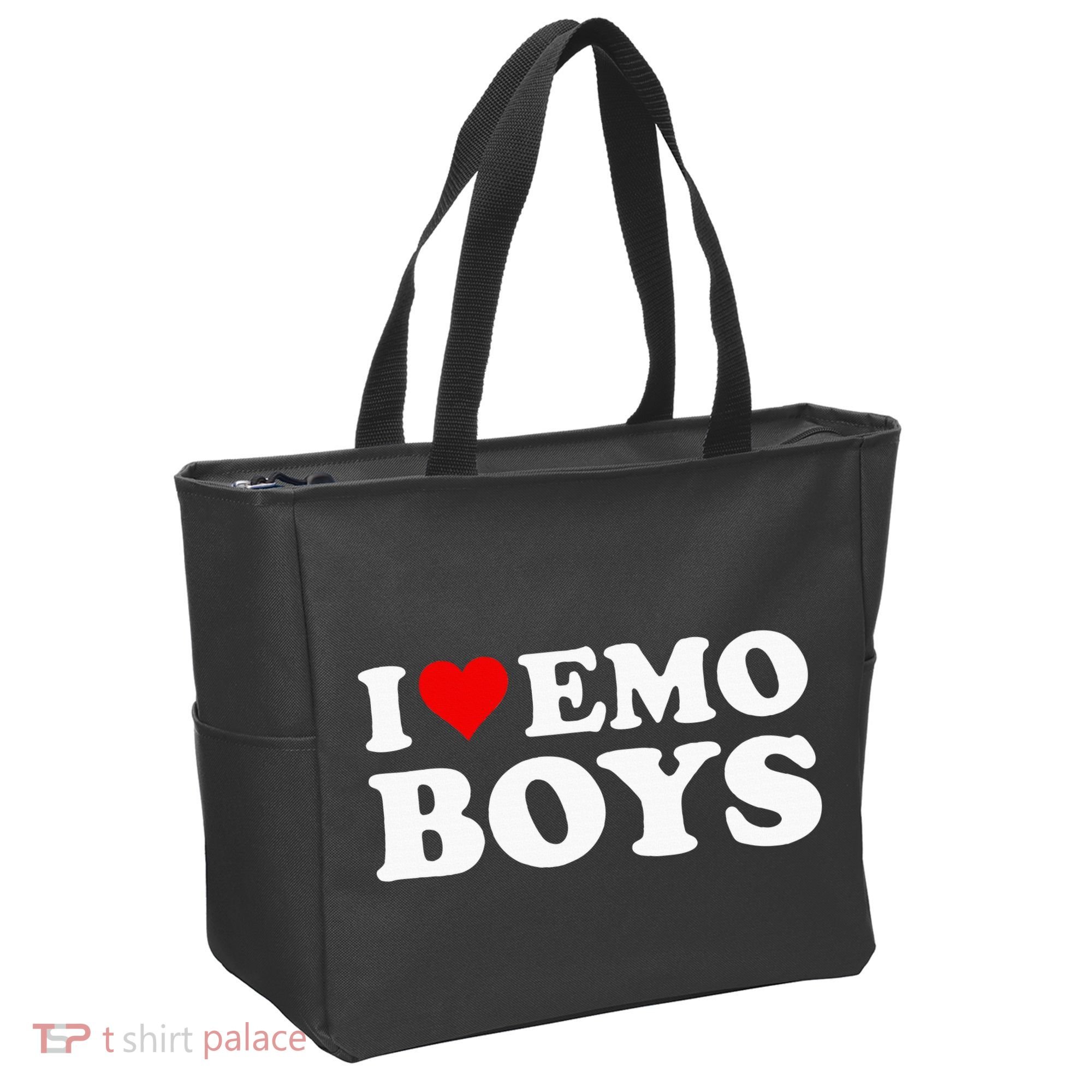 I Love Emo Tote Bag