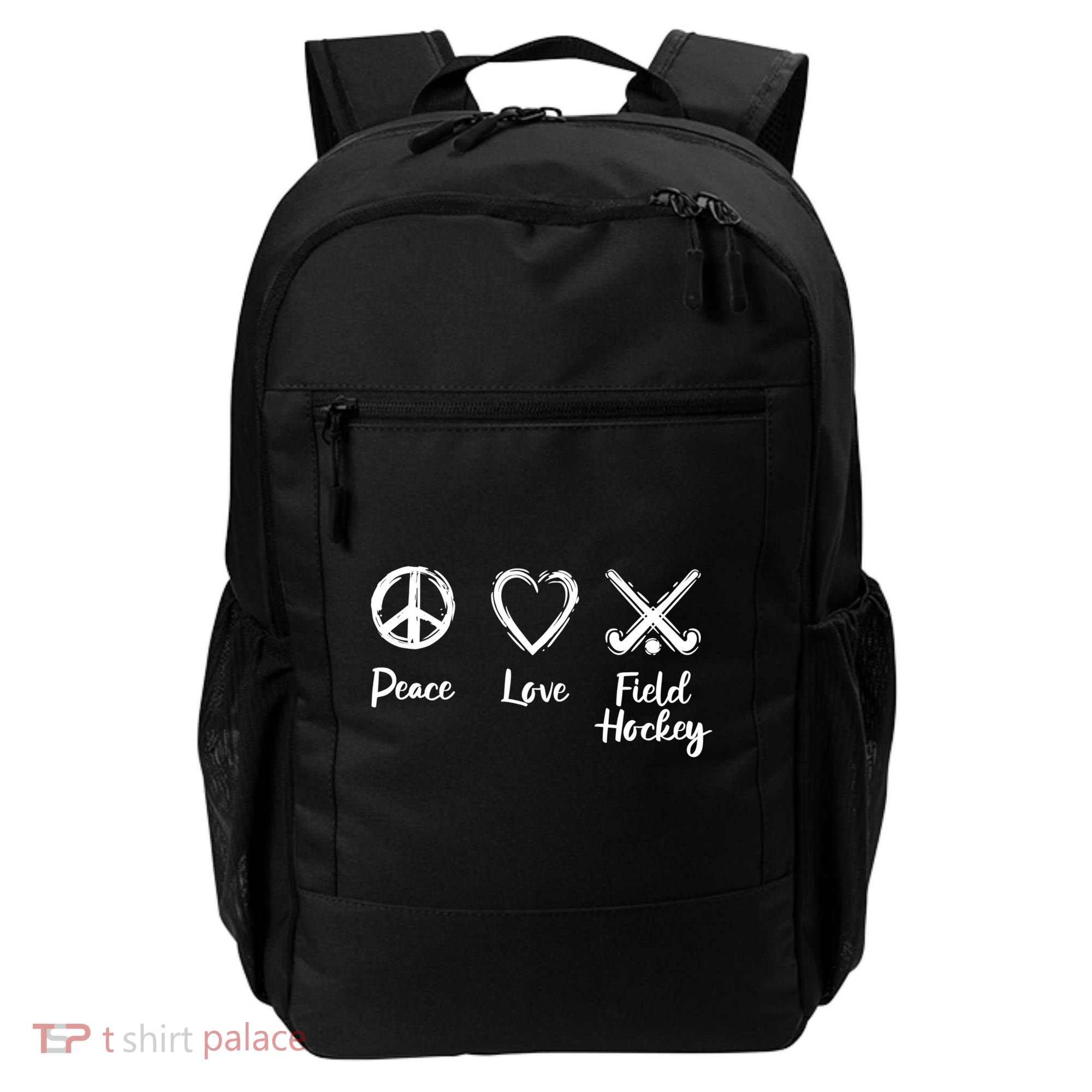 I Love Field Hockey Gift Backpack