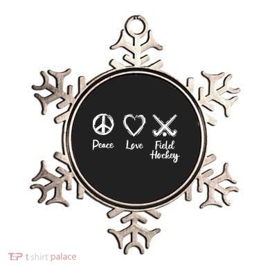 I Love Field Hockey Gift Ornament