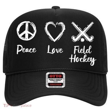 I Love Field Hockey Gift Hat