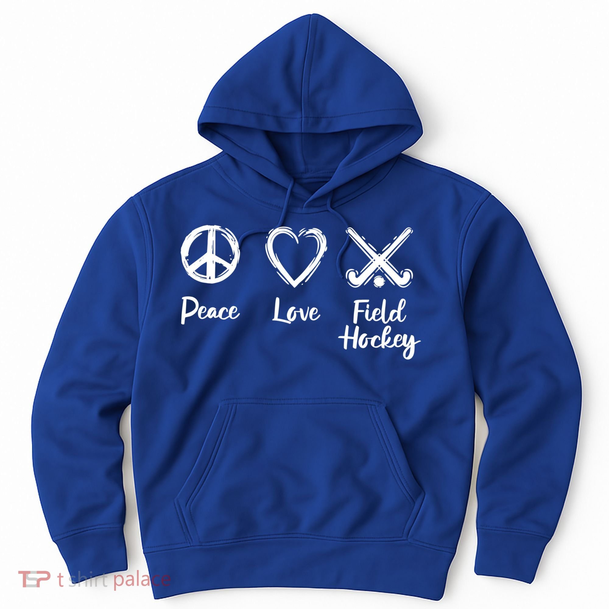 I Love Field Hockey Gift Hoodie